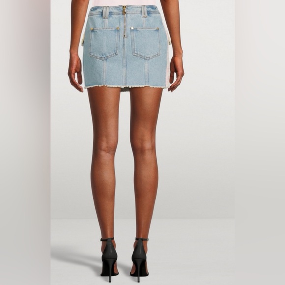 Pink tweed denim mini skirt 🩷 - Picture 10 of 10